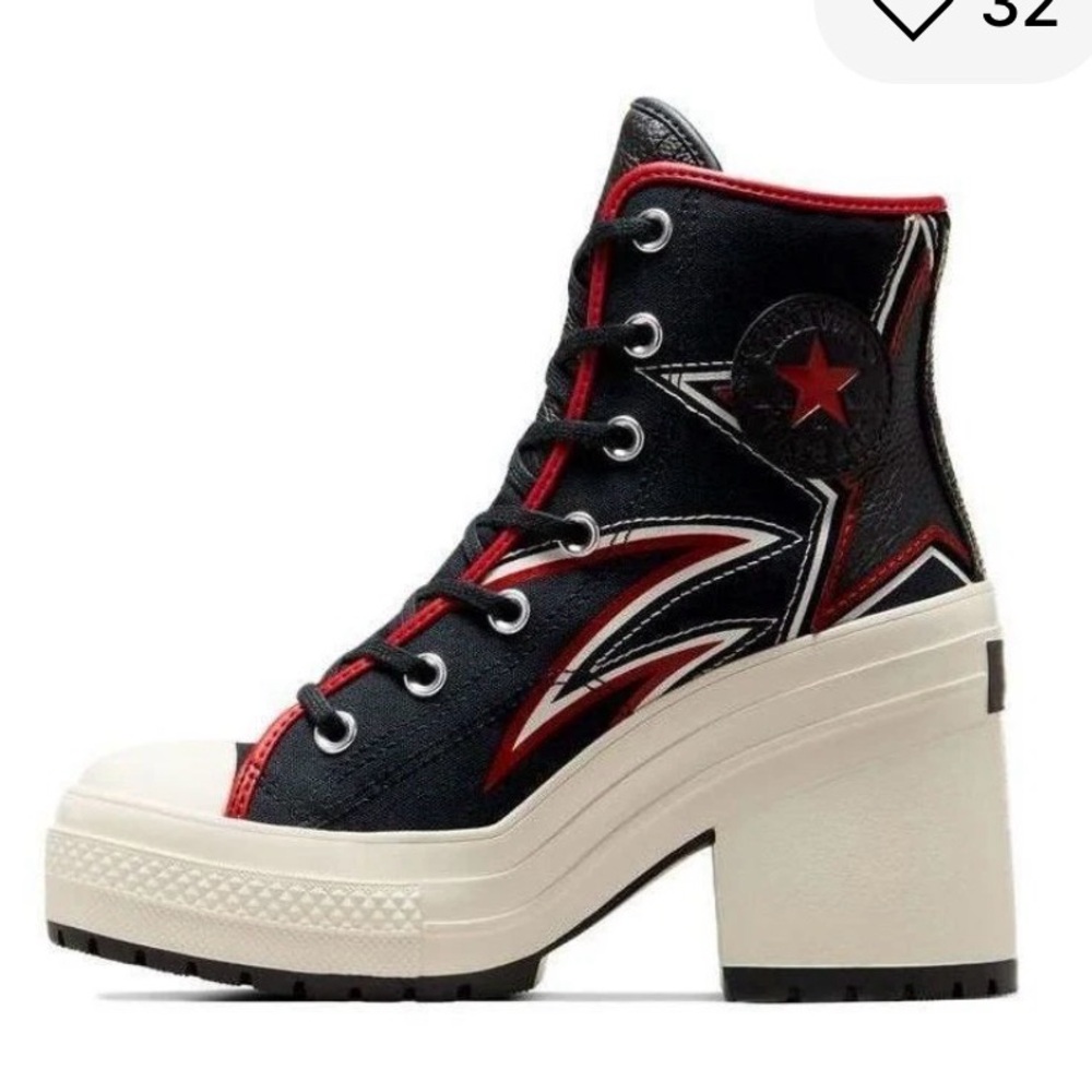 Converse Chuck 70 De Luxe Heel High 'Moto' A08003C.